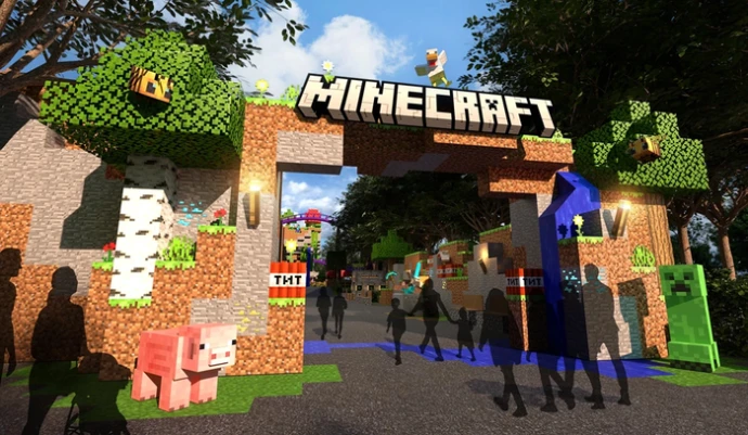 Тематические парки Minecraft построят в Великобритании и США Тематические парки Minecraft построят в Великобритании и США
